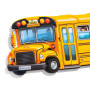 Дерев'яний пазл-вкладиш "Шкільний автобус" (ПСД270) PSD270