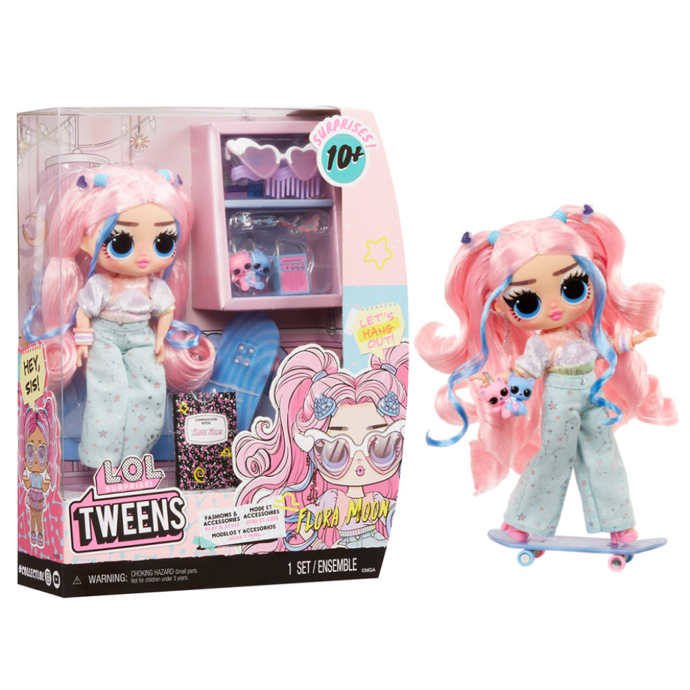 Игровой набор с куклой "Флора Мун" L.O.L. Surprise! 591665 серии "Tweens Core" с аксессуарами