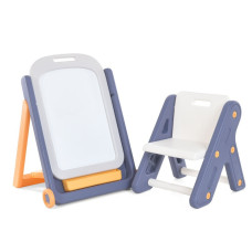 Мольберт QC-BB02 двосторонній, стільчик