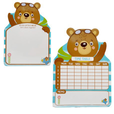 Дошка для малювання "Ведмідь" TD2023136-7 маркер в комплекті 21-27 см