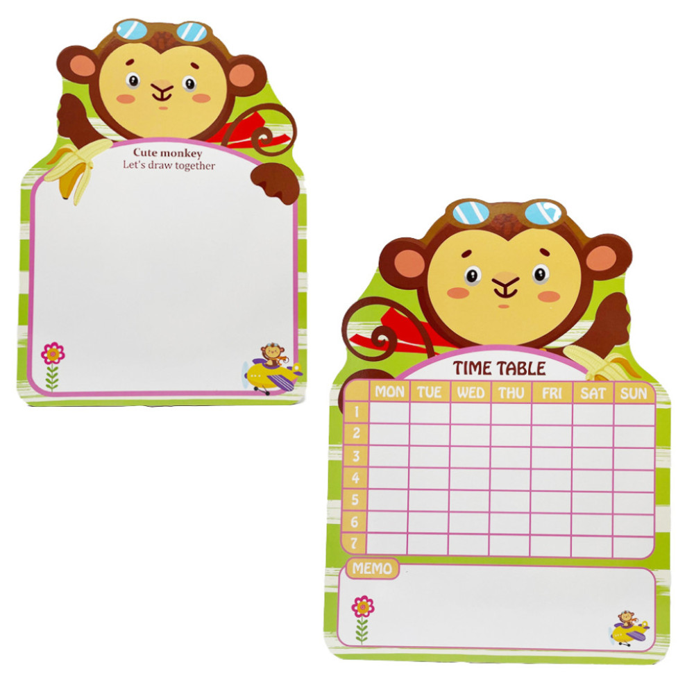Досточка для малювання "Мавпа" TD2023136-3 маркер у комплекті 21-27 см