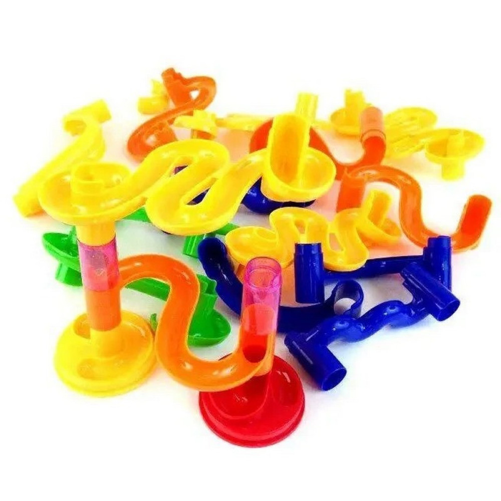 Дитячий конструктор лабіринт 52061 трубчастий, 105 деталей