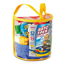 Конструктор дитячий "Автотрек" 70682, 52 деталі, рюкзак