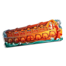 Розвиваючий пазл-вкладиш "Ноєв ковчег" PSD275 з фоном